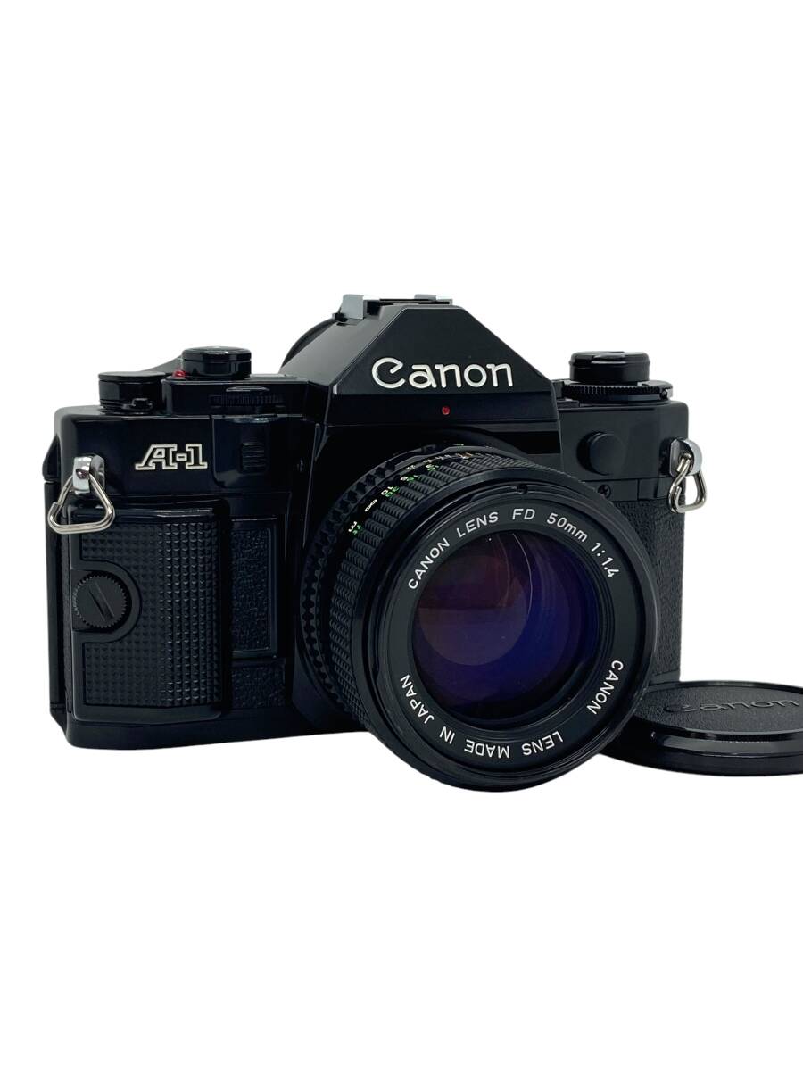 Canon キャノン &frasl; A-1 &frasl; FD 50mm F1.4 &frasl; ブラック 一眼レフ フィルム
