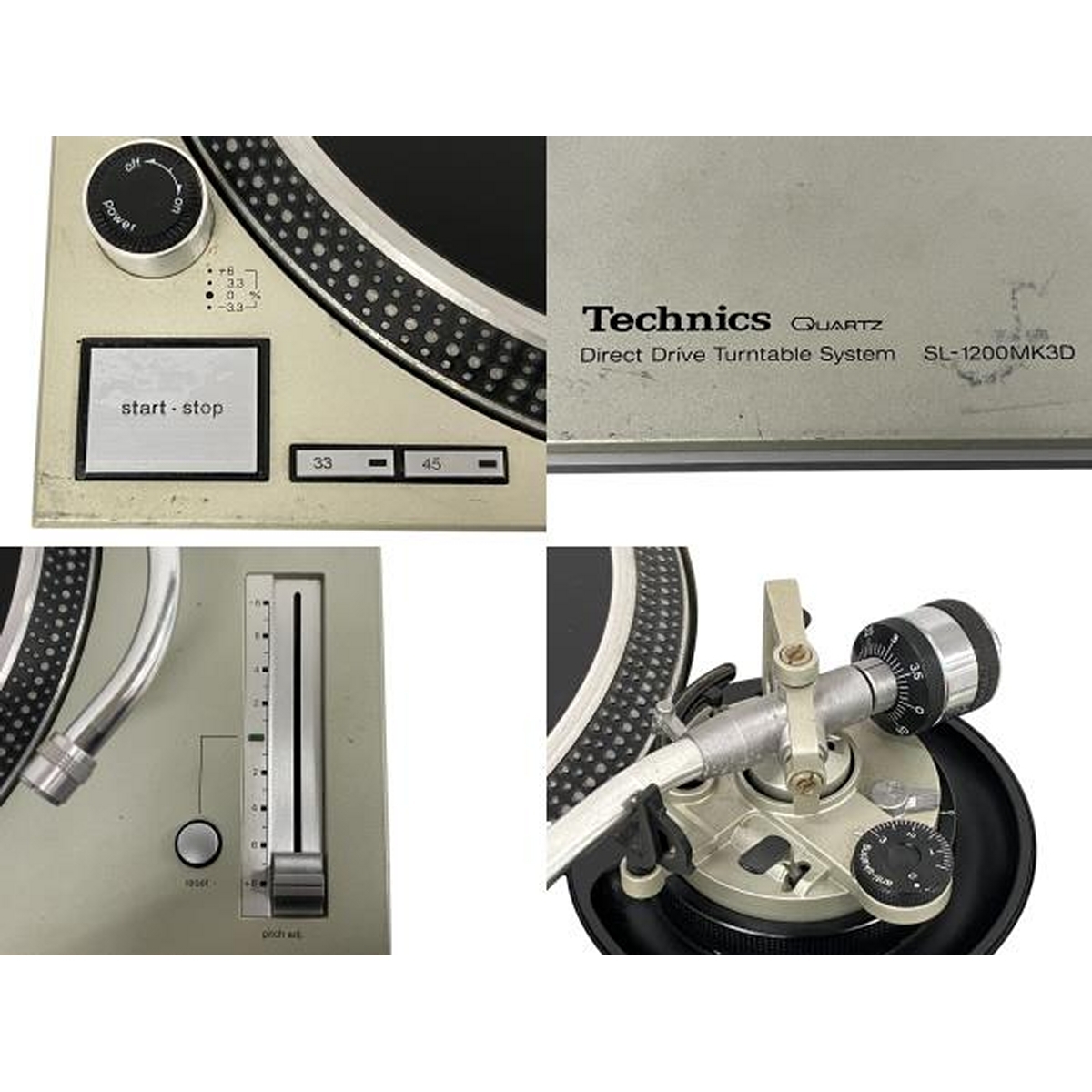 Technics SL-1200MK3D ターンテーブル レコードプレーヤー テクニクス