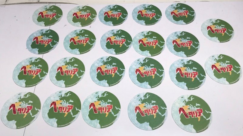 ヘタリア まるかいて地球 アニメイトフェア コースター 31点 ヘタリア まるかいて地球 コースター まとめ売り ワールドツアー2009
