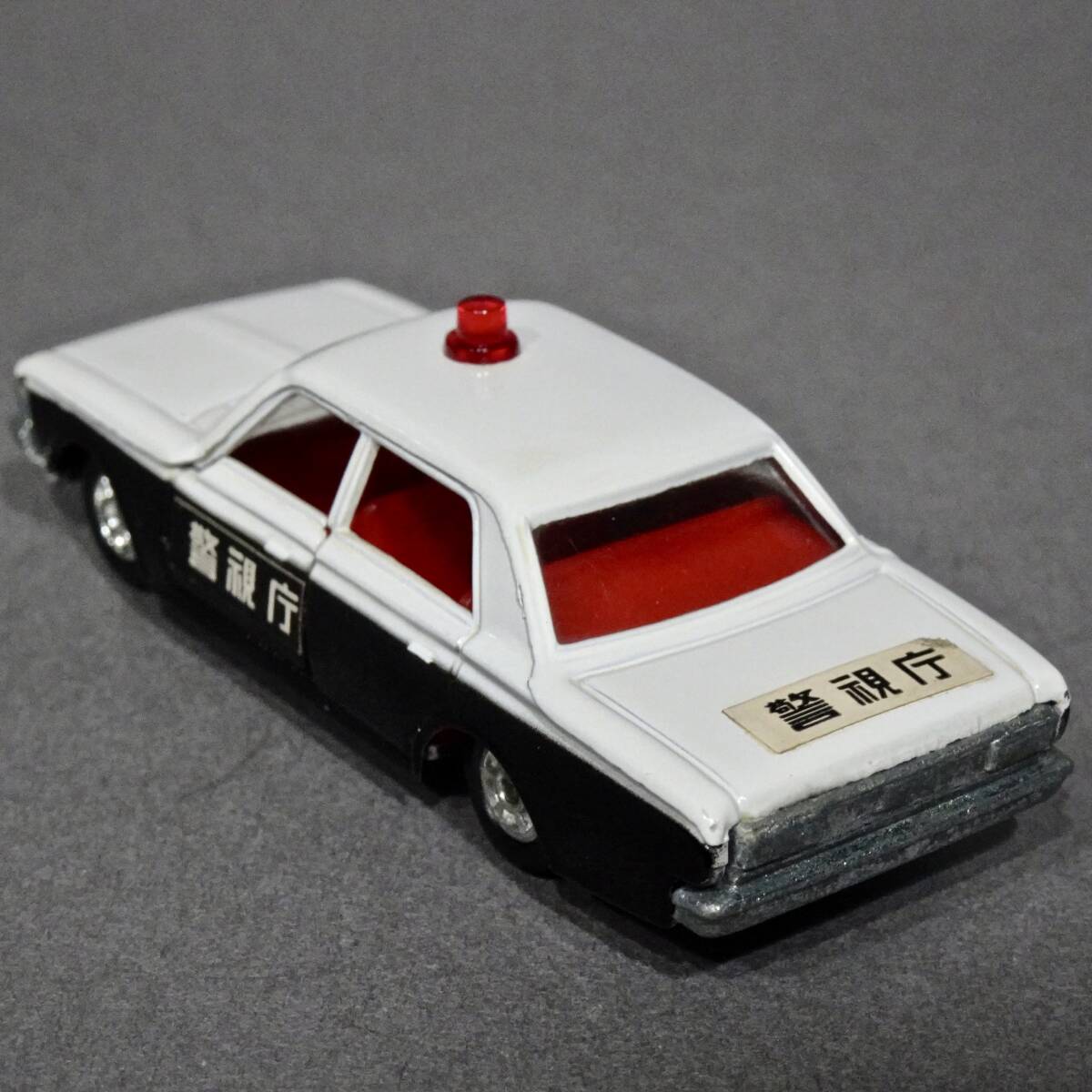 [黒箱トミカ]トヨタ クラウン警視庁パトロールカー1Eホイール(日本製)旧ホイール/トヨペット/パトカー