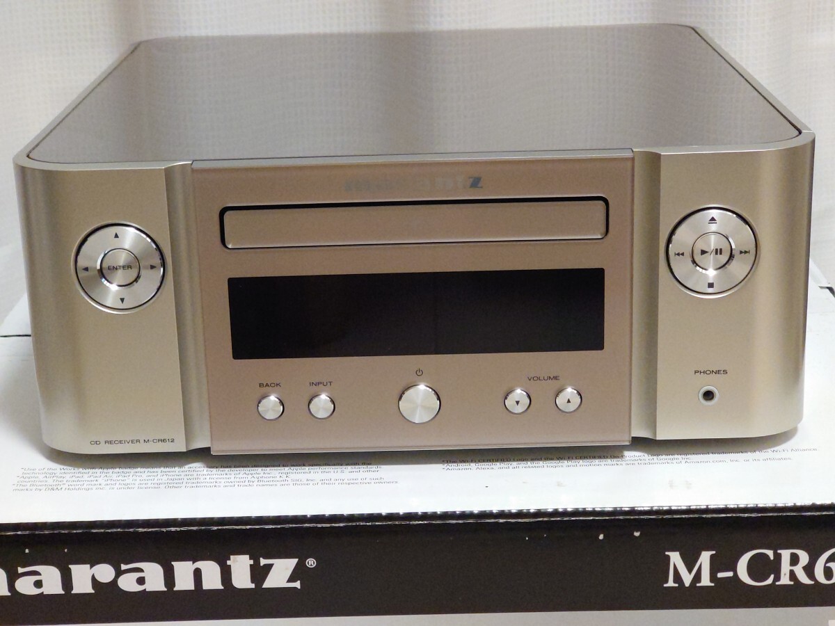 TASCAM CD-RW700 （動作品・一部難あり） M-CR612 - ネットワークCD 