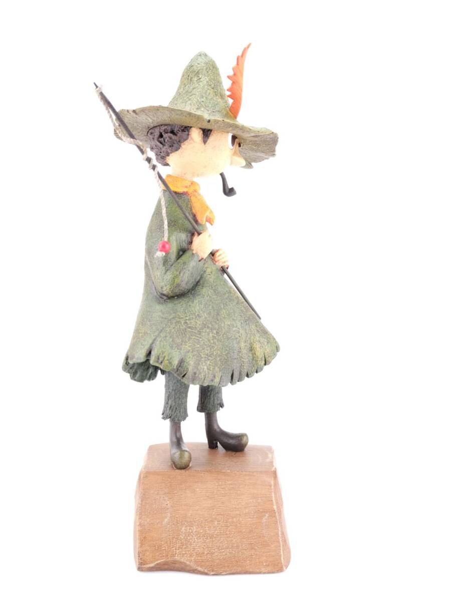 8 美品 ベネリック ムーミン スナフキン 釣り 精巧 フィギュア 元箱付
