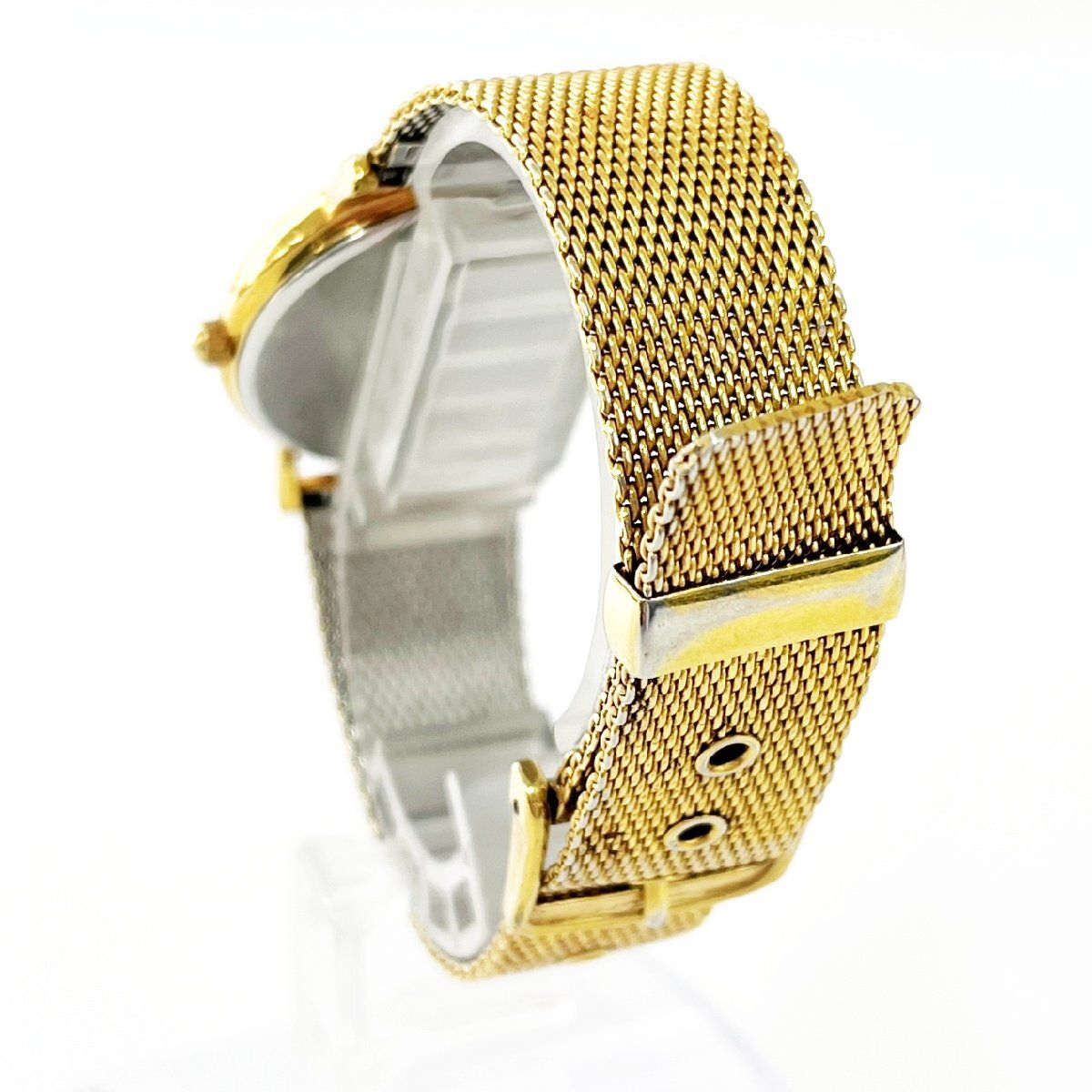 1円スタート LONGINES ロンジン L4.636.2 GP×SS ゴールド文字盤