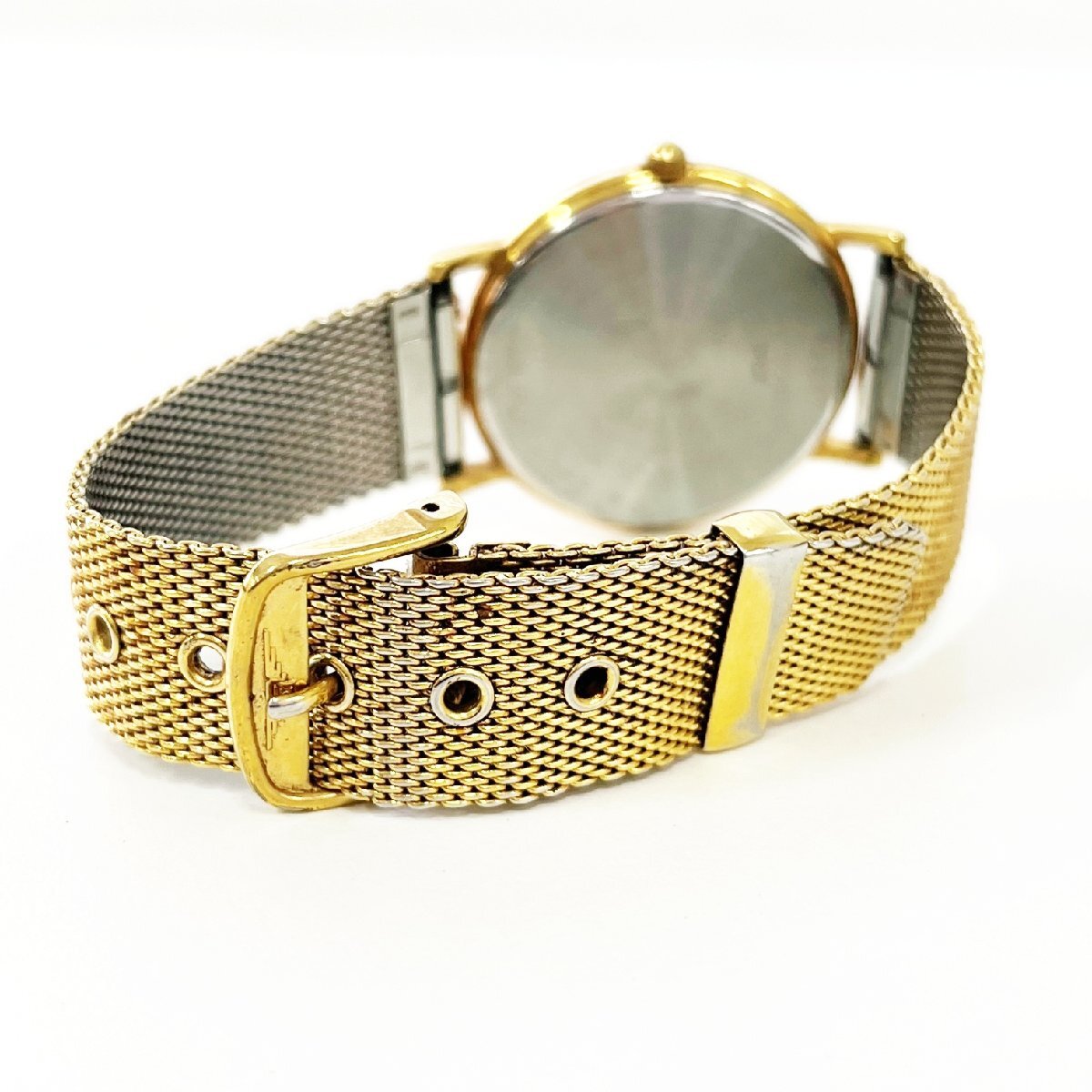 1円スタート LONGINES ロンジン L4.636.2 GP×SS ゴールド文字盤