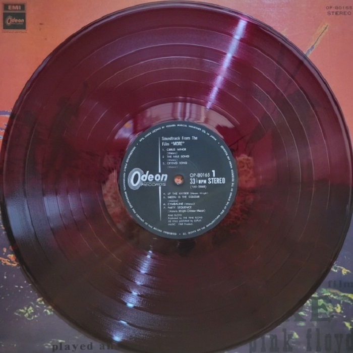 モア Floyd ピンク・フロイド Yahoo!オークション 赤盤 ⁄ 「赤盤」Pink 