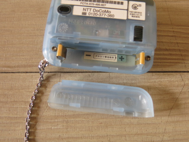 【現状渡し】MOTOROLA・モトローラ＊NEXT「FCTA-X70-495-827」ポケットベル・ポケベル＊NTT Docomo 希少 レトロ_6