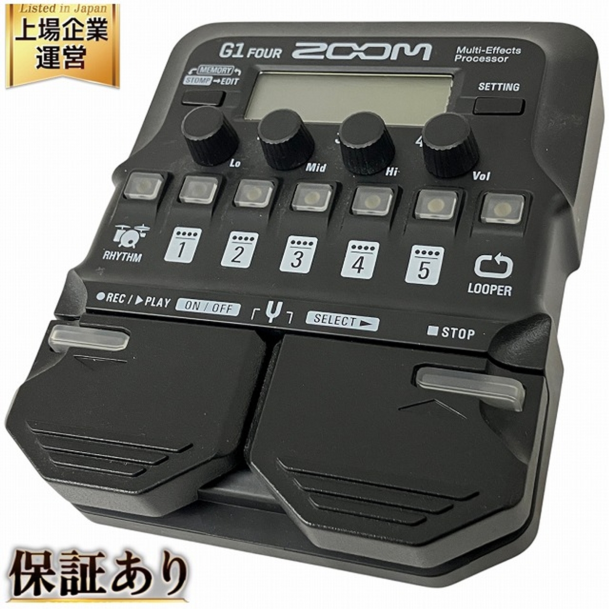 ZOOM G1X FOUR マルチエフェクター エフェクター Zoom G1X Four マルチ
