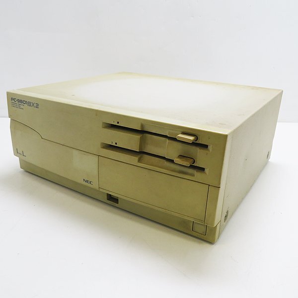 ジャンク品 ◇ NEC PC-9801 BX2/M2【日本電気 PC98 通電確認のみ HDD欠