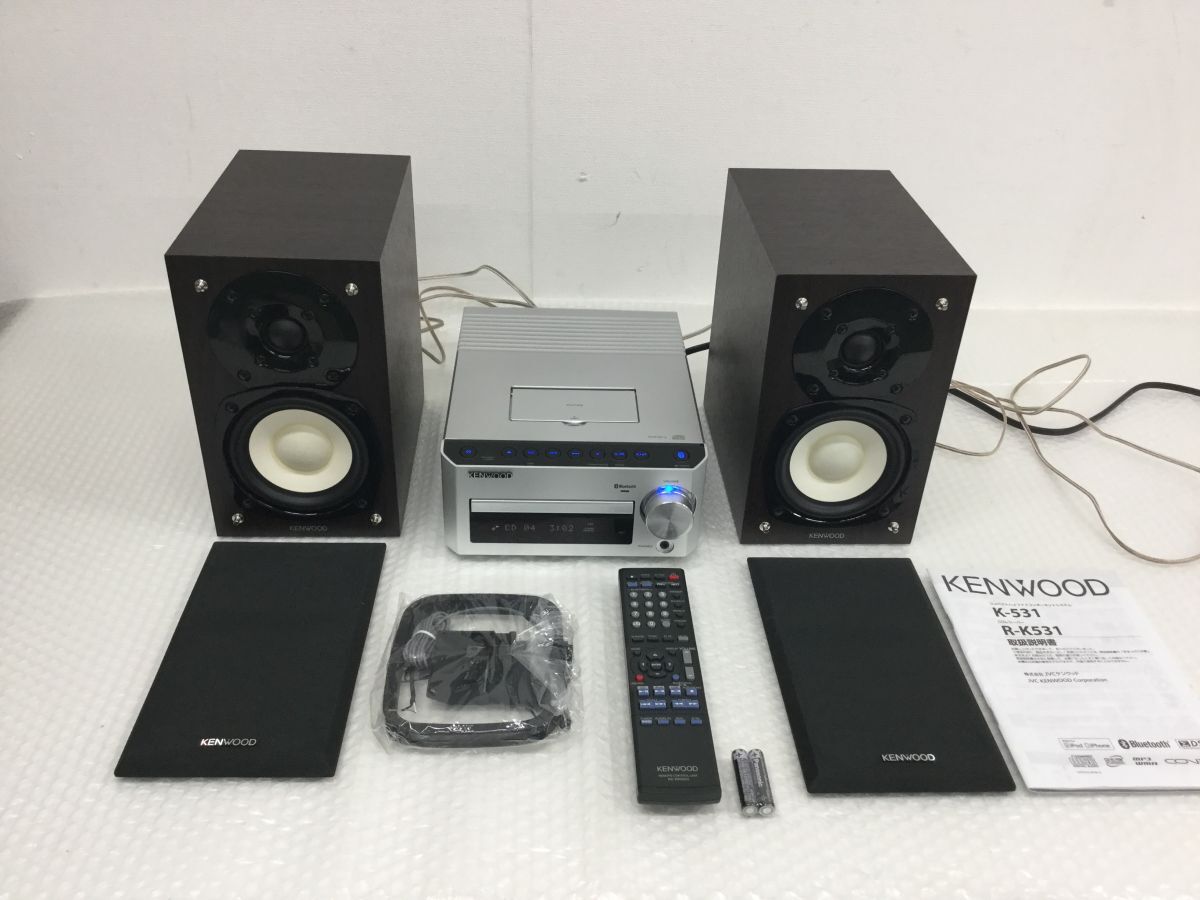 KENWOOD K-531 ステレオコンポ 3530 ミニコンポ ステレオシステム