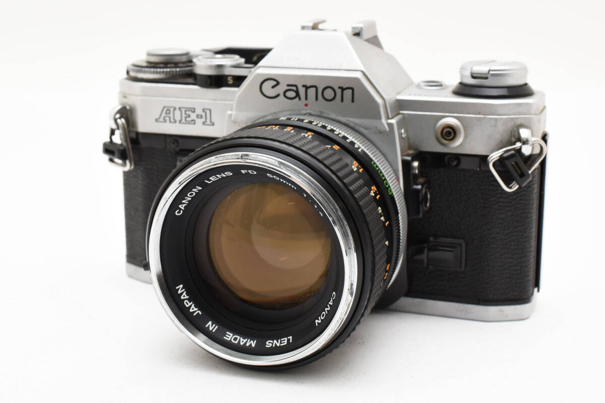 ☆訳あり大特価☆ キヤノン CANON AE-1 + FD 50mm F1.4 #0853 #10711
