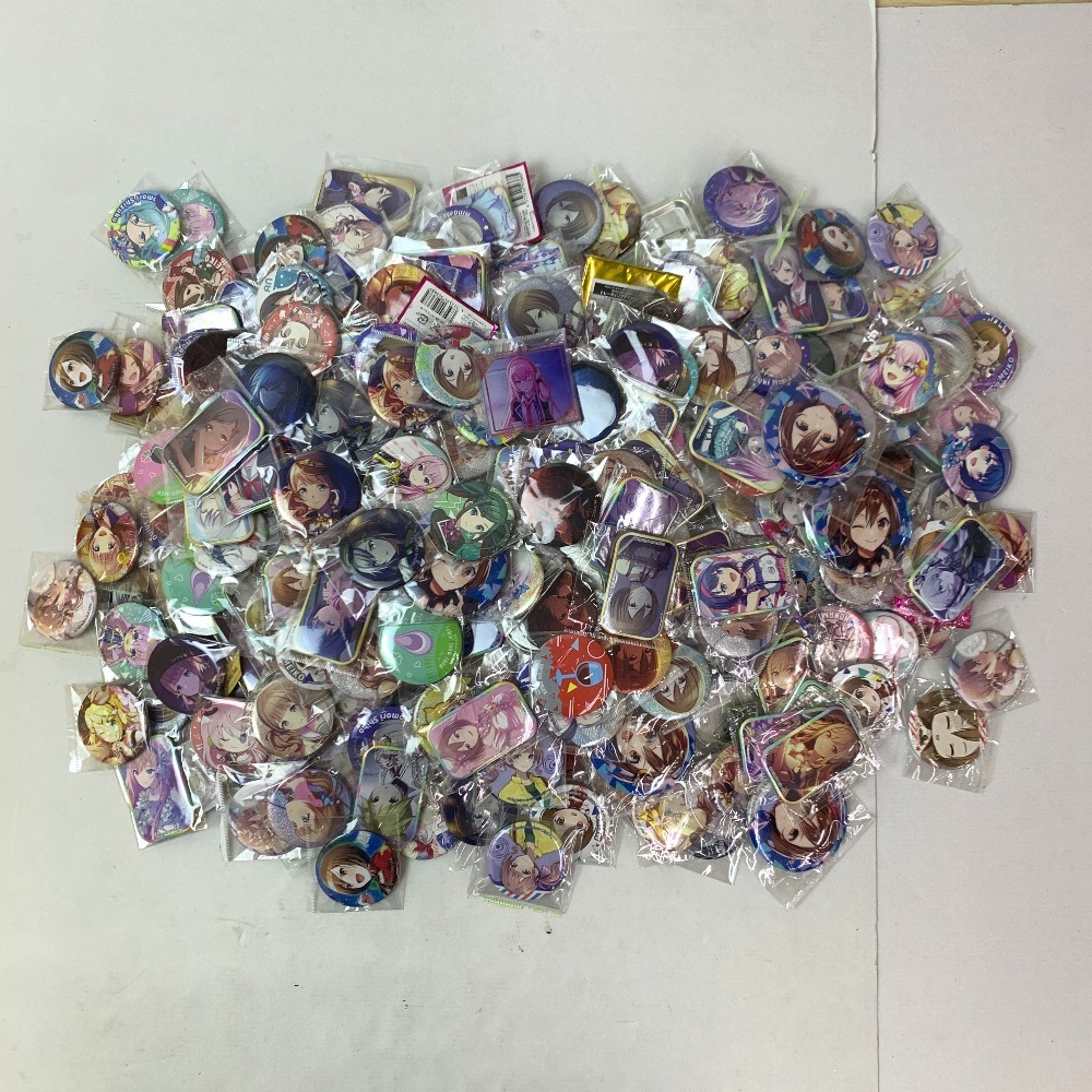 04wy5735○【1円～】アニメ ゲーム缶バッチまとめ売り プロジェクト