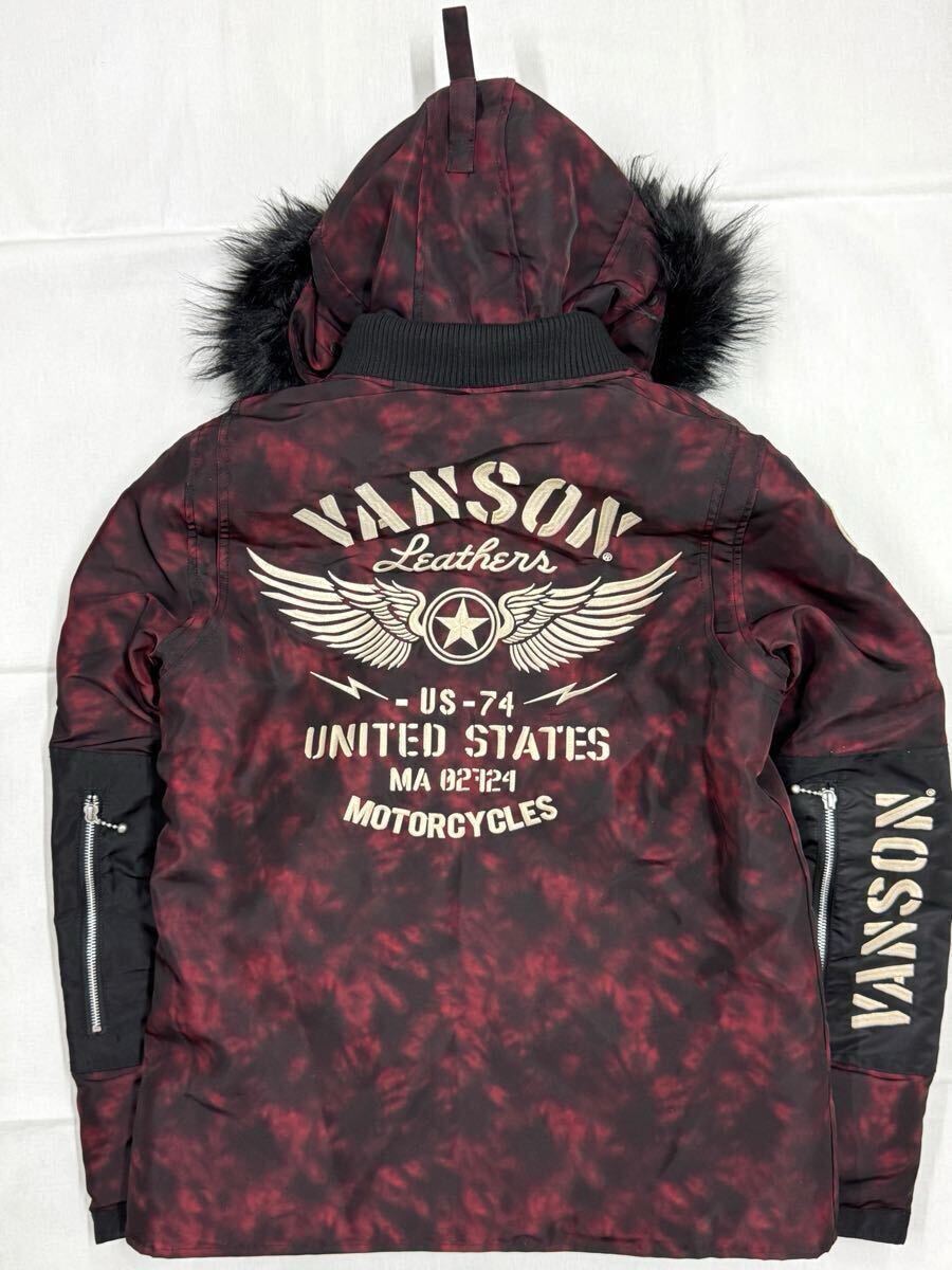 VANSON バンソン N-3B ナイロン ミリタリージャケット アウター メンズ