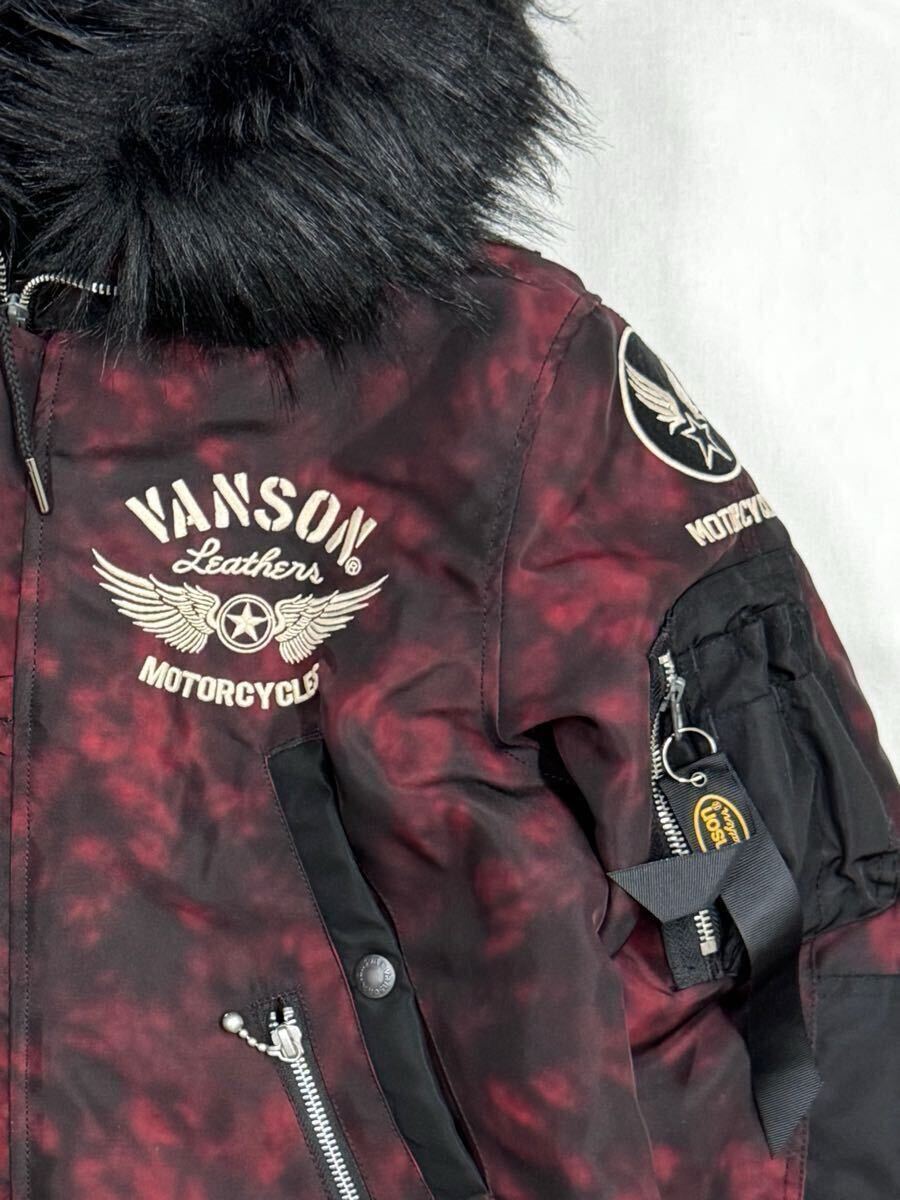 VANSON バンソン N-3B ナイロン ミリタリージャケット アウター メンズ