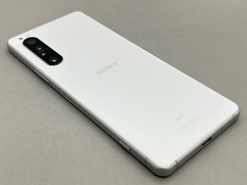 Sony Xperia 1 802SO 64GB ホワイト SIMロック解除済み 訳あり】SIMロック解除済み SIMフリー au SOG01 SONY Xperia 1 II
