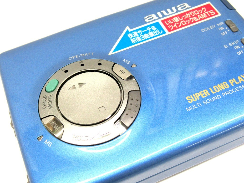 1000円スタート オーディオ機器 aiwa アイワ STEREO CASSETTE PLAYER