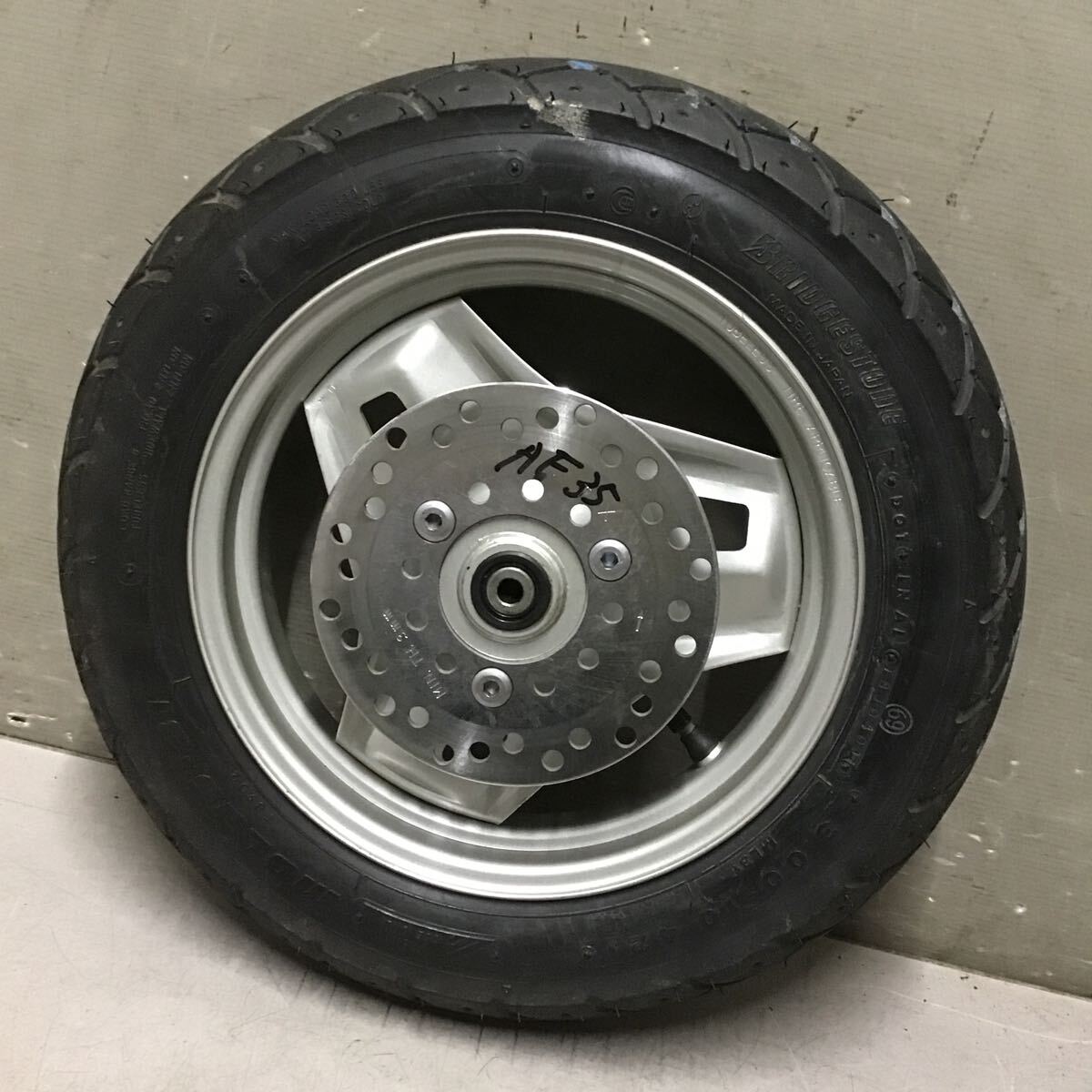 ホンダ　ライブディオ　AF35後期　フロントフォーク　ホイールタイヤ AF35 ホンダ ライブディオ フロント ZX DIO AF34 AF28 AF18 セット