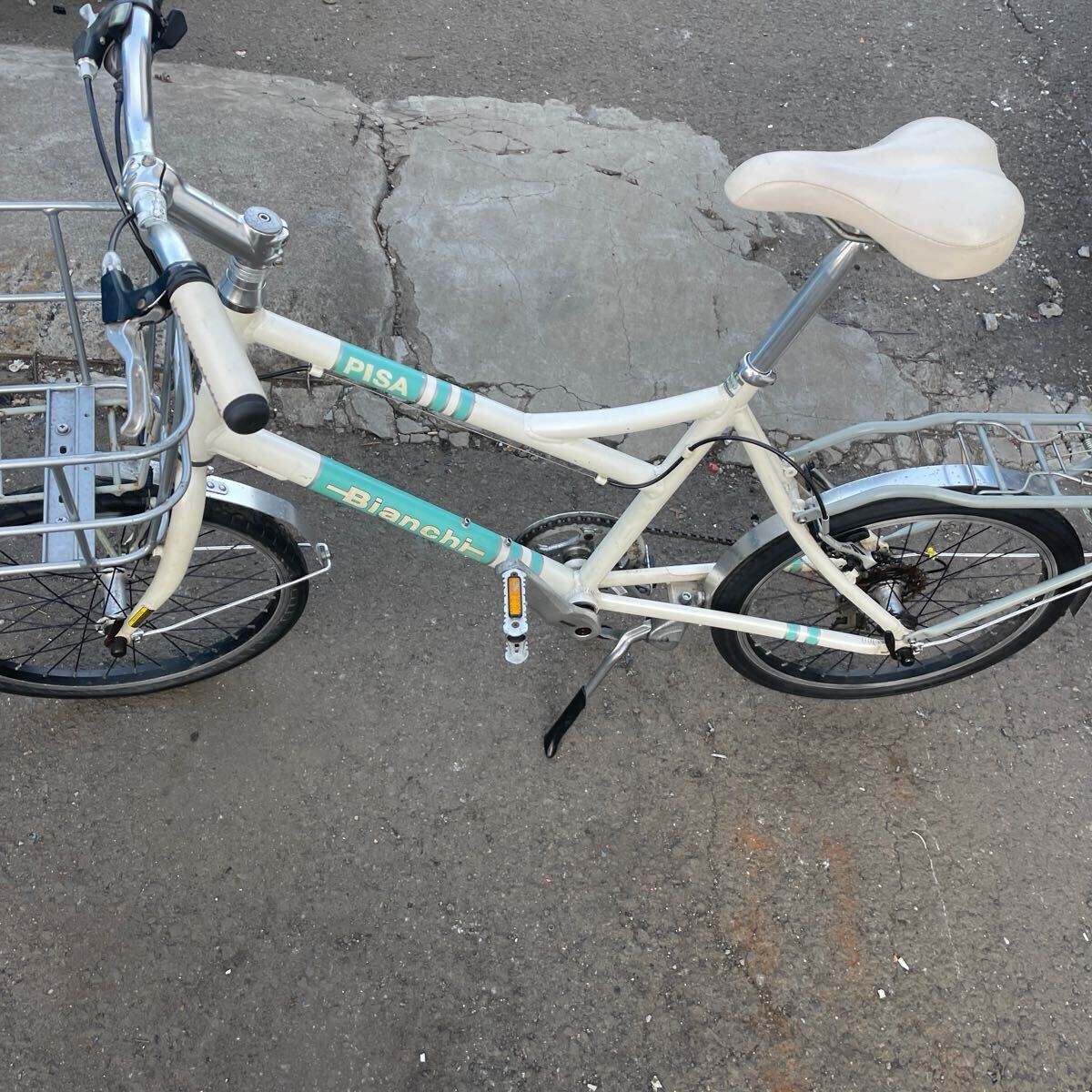 Bianchi ビアンキ Pisa ミニベロ(小径車（折り畳み、分割機構なし 