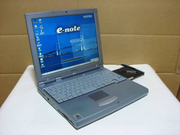 SOTEC e-note 645T Windows 98 SE リカバリーディスク付き(13インチ 