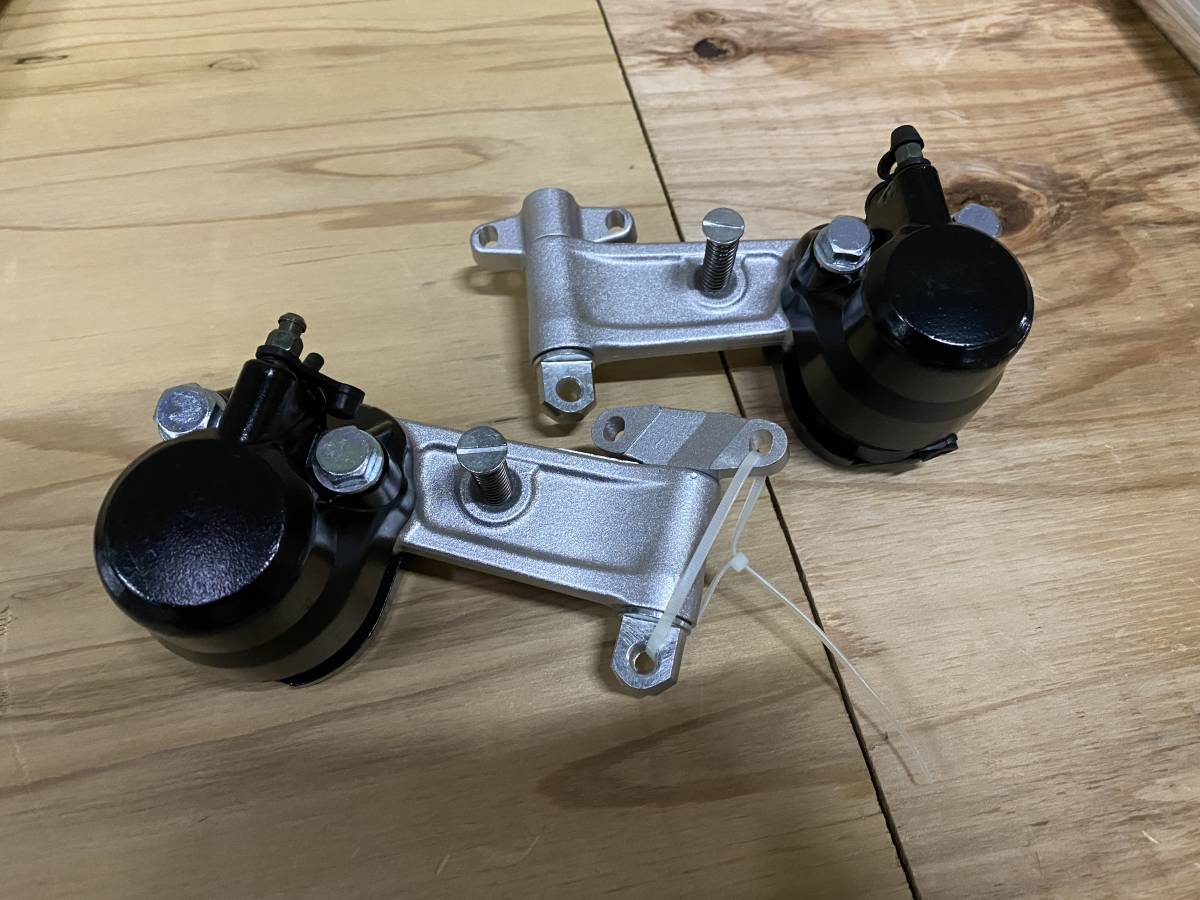 ＣＢ４００Ｆ　メッキ　ダブルディスクセット　ノーマル/純正対応33πフロントフォーク BEET旧車 CB400four CB350FホークCB250T CB400N_3