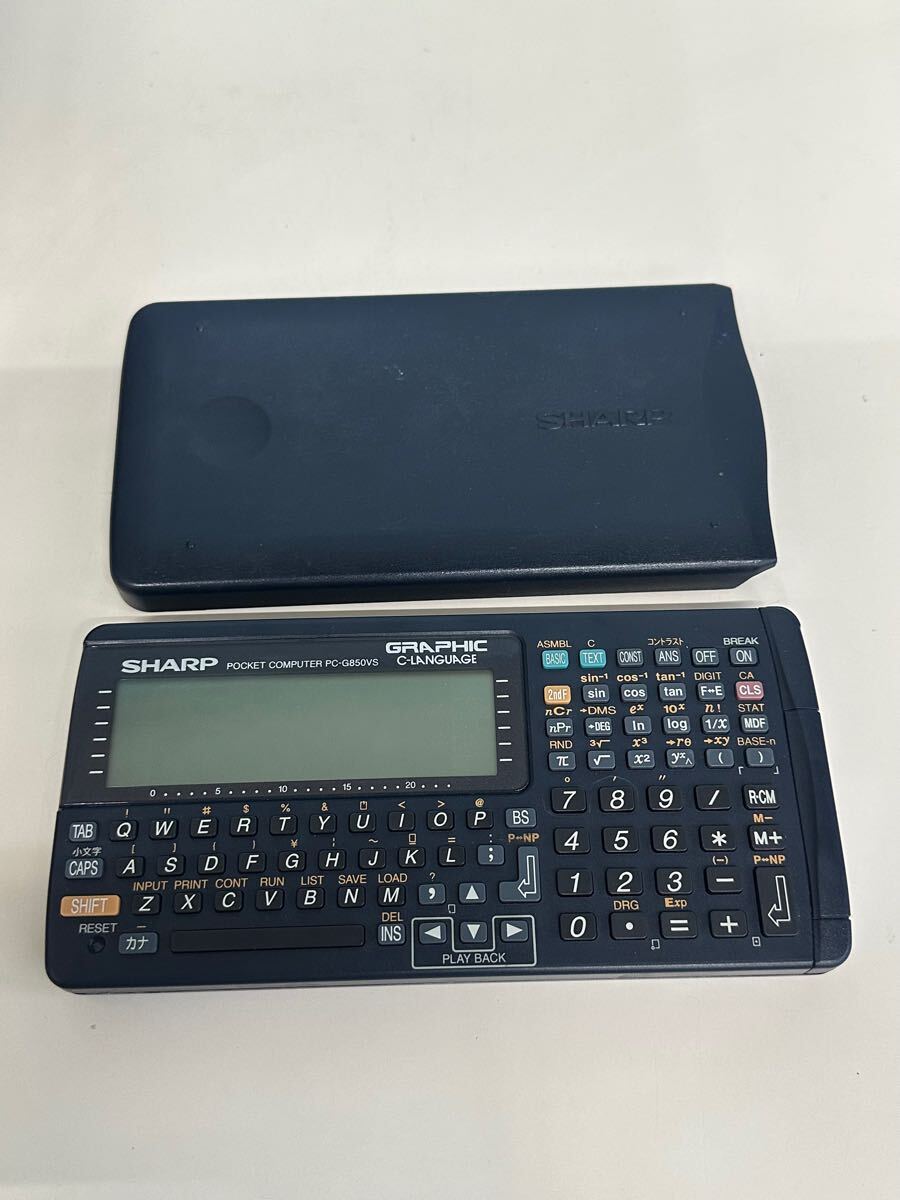 ポケットコンピュータ SHARP PC-G850VS 学校教育専用機 SHARP ポケット