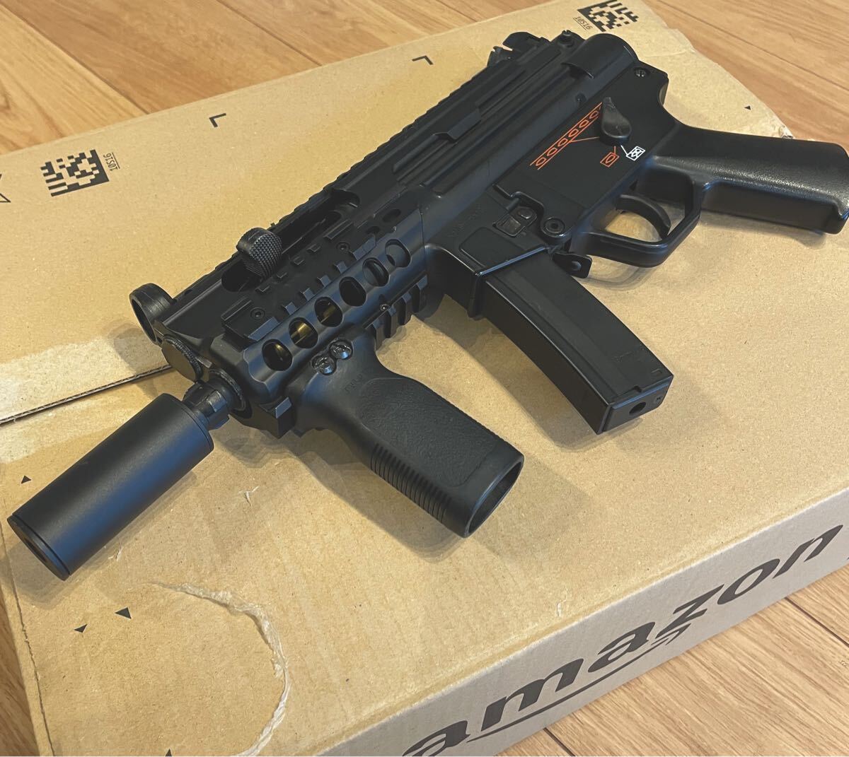 東京マルイ 電動ガン MP5K 内外カスタム ジャンク扱い 東京マルイ MP5K