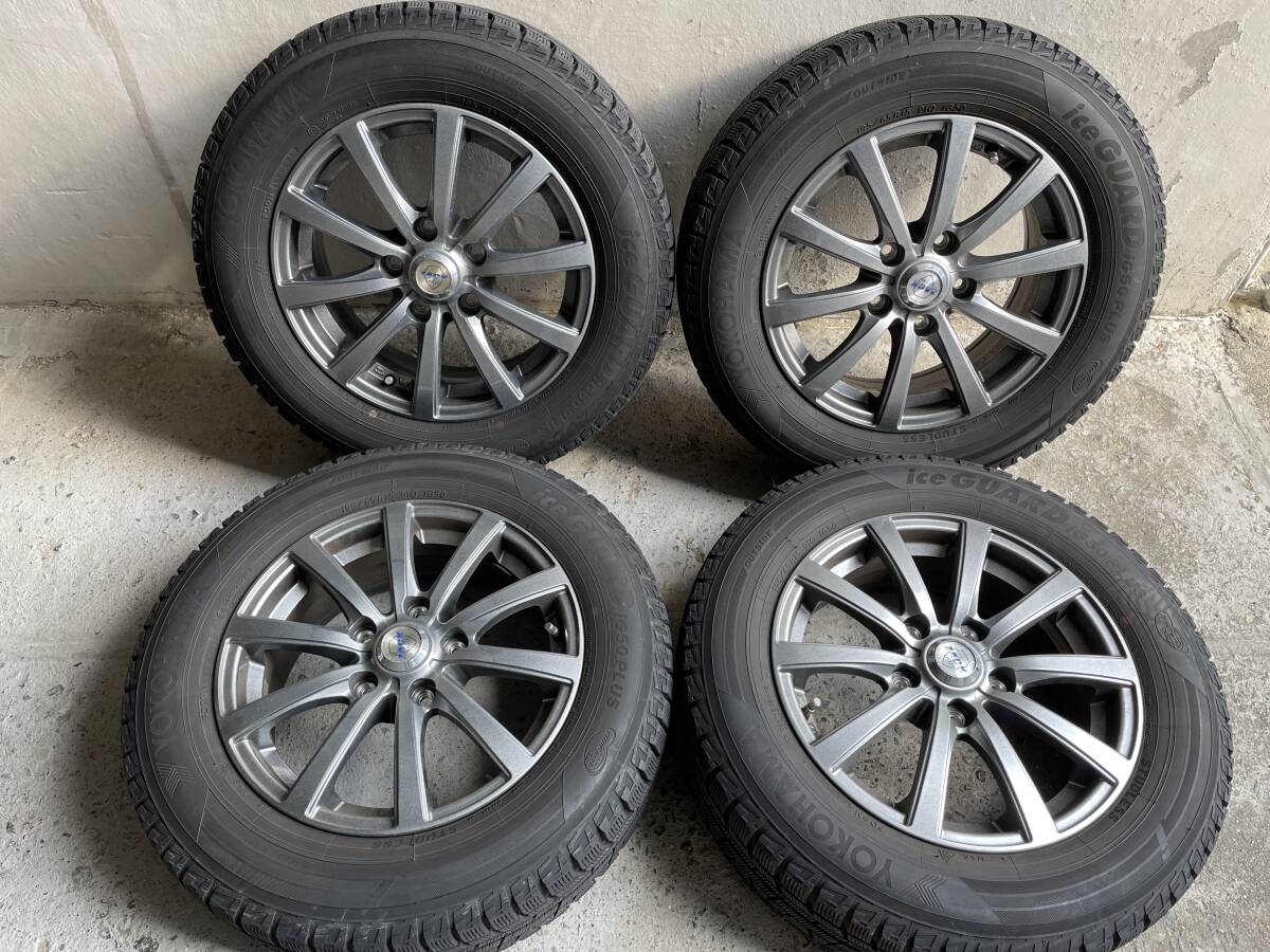 直接引き取り歓迎】ZACK JP-110 15 6J PCD114.3-5H 195/65R15 ヨコハマ