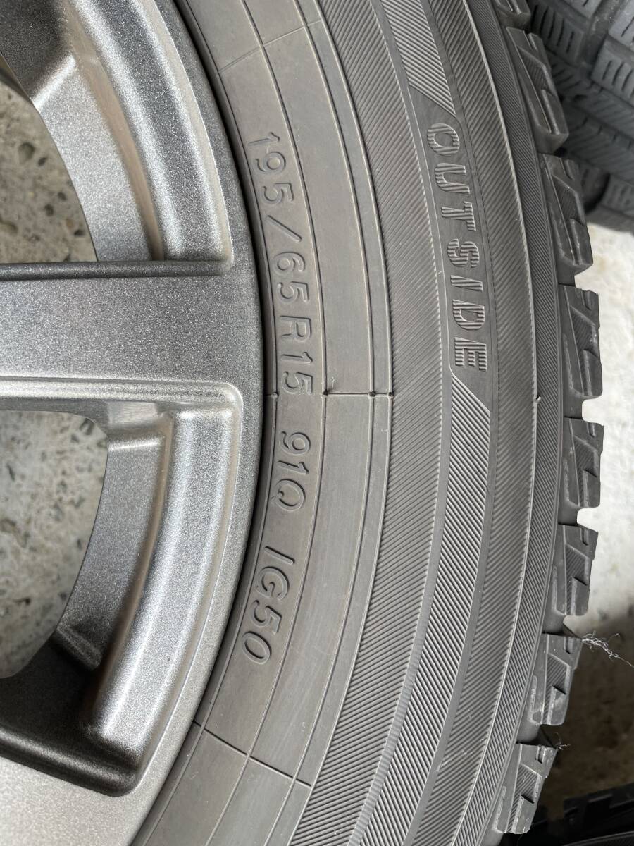 直接引き取り歓迎】ZACK JP-110 15 6J PCD114.3-5H 195/65R15 ヨコハマ