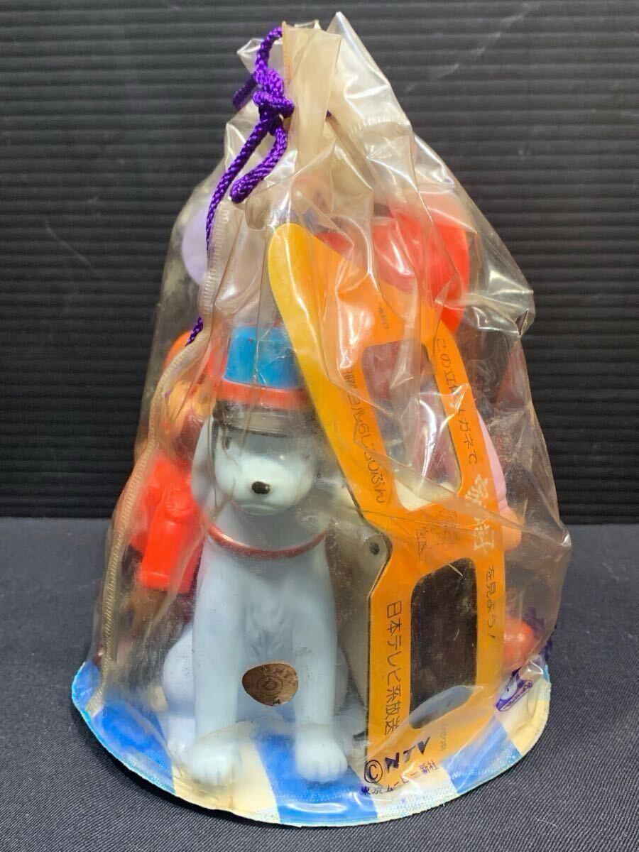 新品 袋入 希少 5体セット 家なき子 当時物 ツクダ ソフビ なかよし