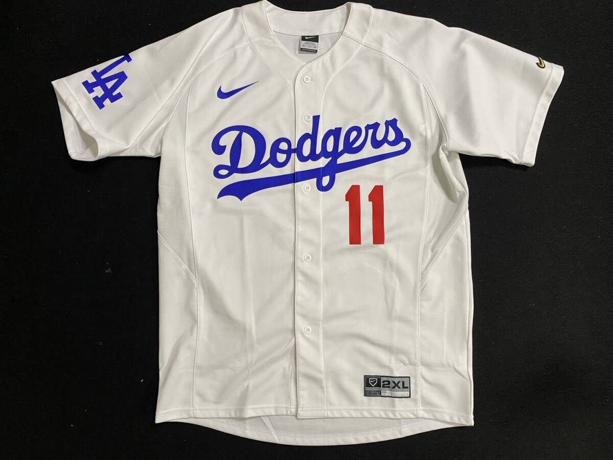 佐々木 朗希 2XL ドジャース ユニフォーム ロサンジェルス LA 11 千葉