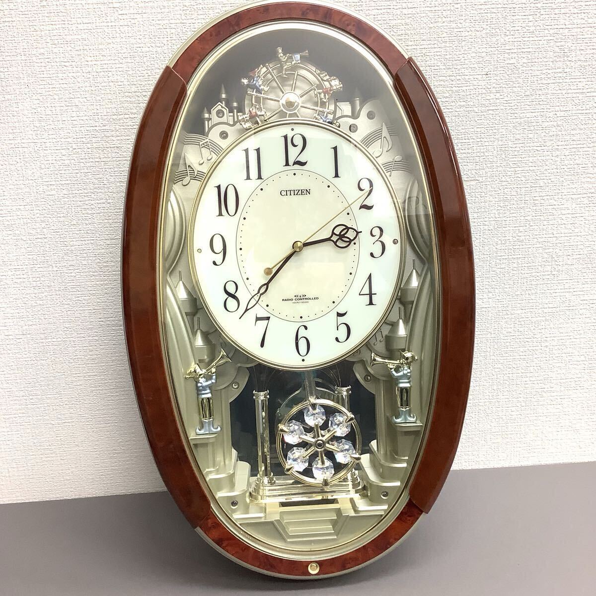 CITIZEN シチズン 電波時計 壁掛け時計 振り子時計 からくり時計 パル