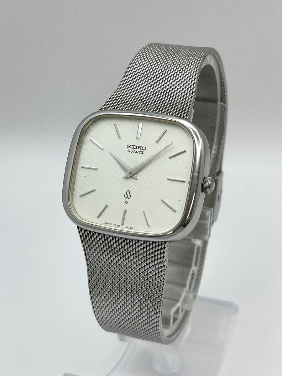 1円～/SEIKO/セイコー/7820-5030/2針/白系文字盤/シルバーカラー