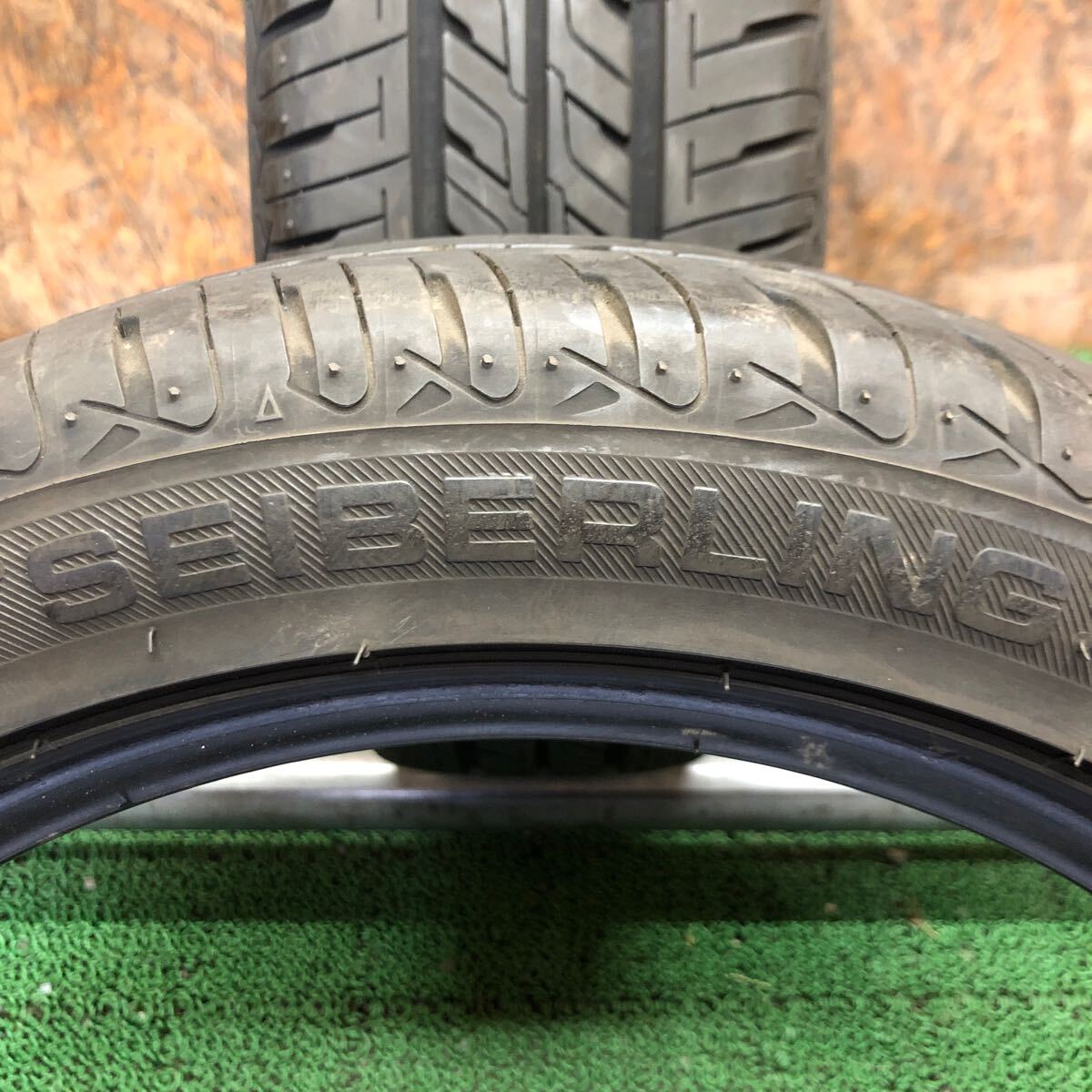 SEIBERLING　SL201　165/50R15　73V　極上バリ山2本価格　O-357　福岡　★引き取り大歓迎★格安サービス品★早い者勝ち★人気のサイズ SL201 SEIBERLING - 165&frasl;50R1515インチタイヤ単品1本価格 サマータイヤ 50R15