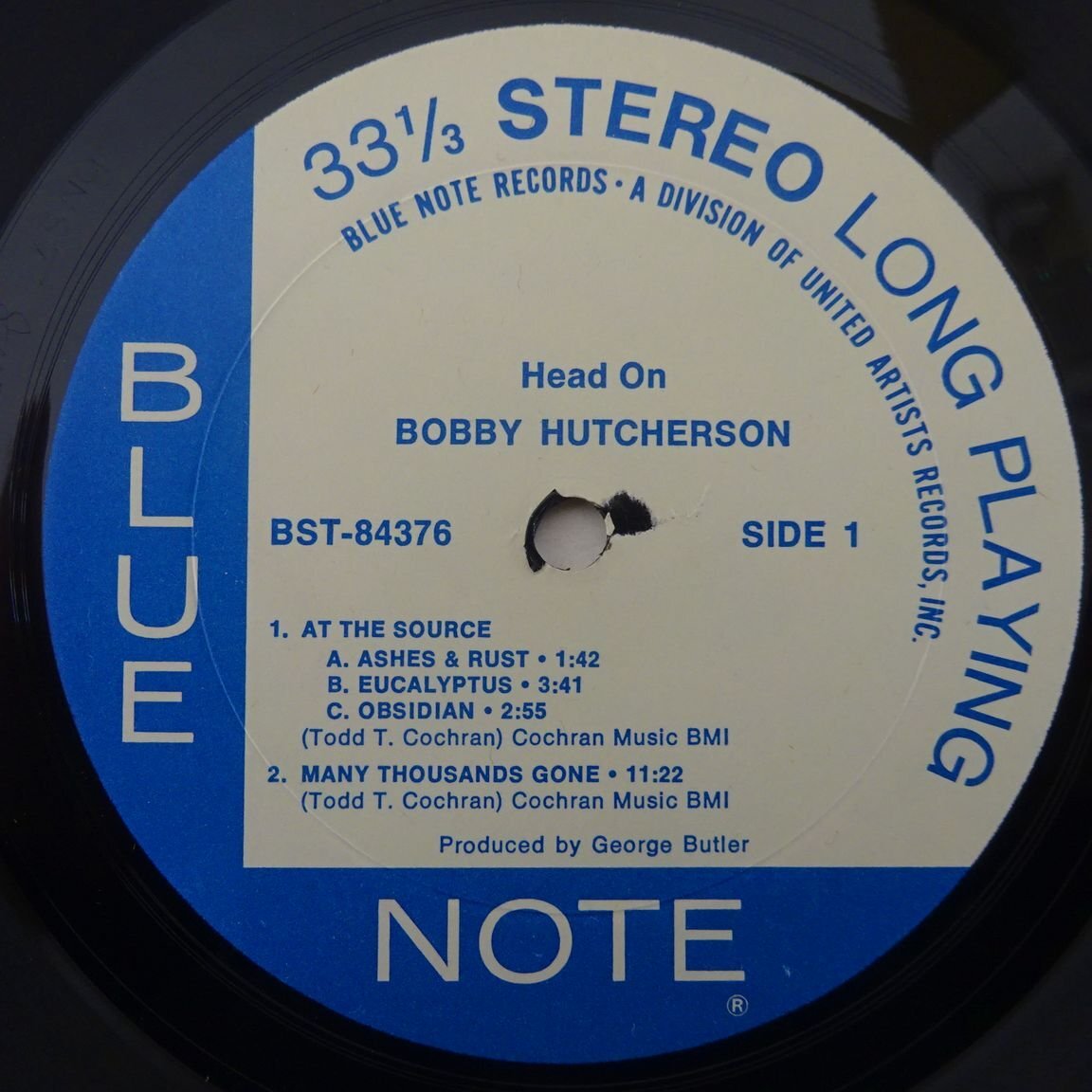 ★ＵＳ盤ＶＡＮＧＥＬＤＥＲ刻印★『ヘッド・オン』ボビー・ハッチャーソン 10048578;【US盤/Vangelder刻印/Blue Note】Bobby Hutcherson / Head