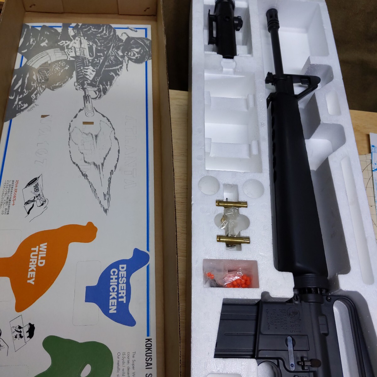 コクサイ COLT M-16A1 モデルガン 在庫品 コルト M16A1 COLT コクサイ