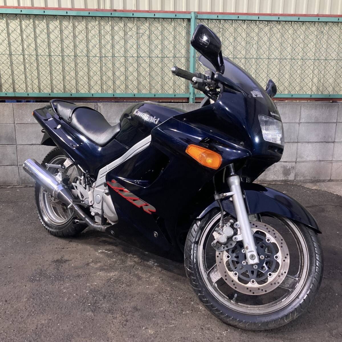 カワサキ ZZ-R250 EX250H 17806㎞ エンジン実働 250㏄ 書類あり 大阪 