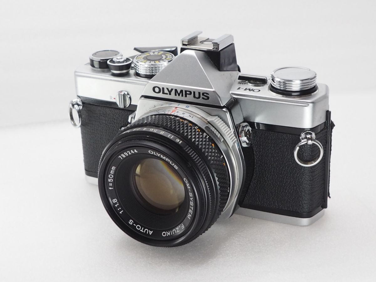 ☆実用美品☆ OLYMPUS オリンパス OM-1 + F.ZUIKO AUTO-S 50mm F1.8