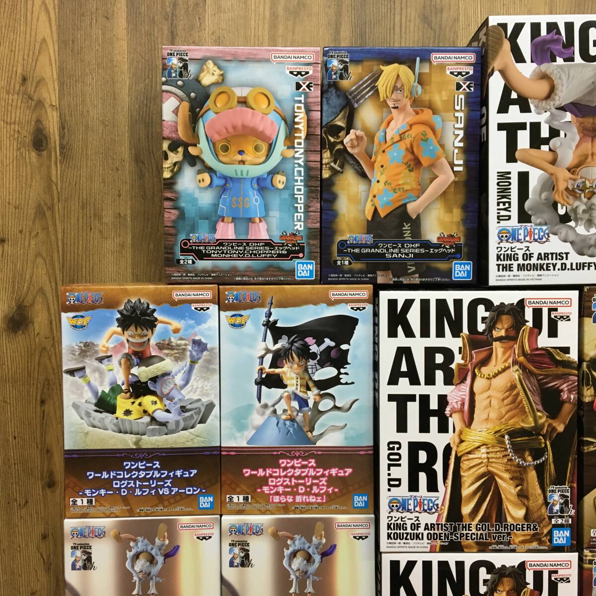 tu061 【未開封】　ワンピース　フィギュア　KING OF ARTIST　Grandista　DXF　一番くじ　まとめ売り 未開封 ワンピース tu061 おもちゃ 2026年最新Yahoo!オークション 等
