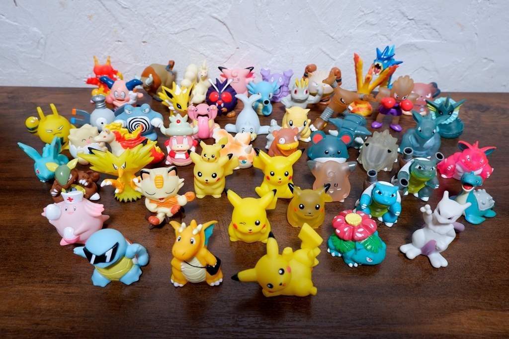 初期 ポケモン ソフビ 指人形 フィギュア 当時物 レトロ
