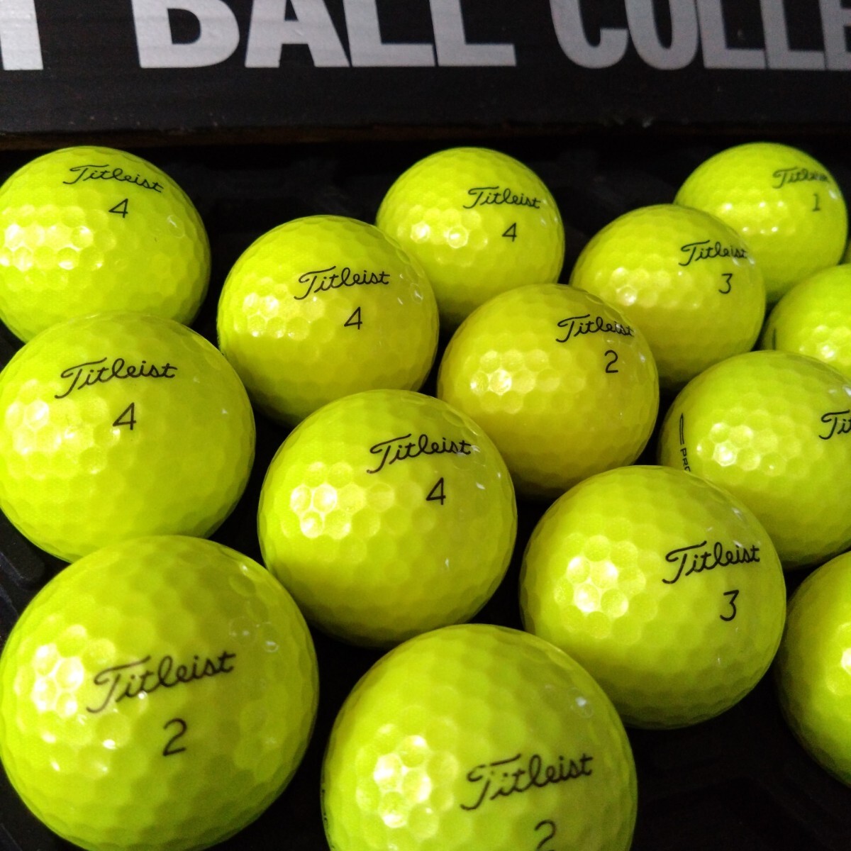 No.58【ロストボール・ タイトリスト Titleist・ PRO V1 イエロー