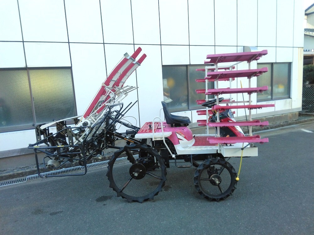 【H-2859】中古品 Yanmar / ヤンマー 乗用野菜移植機 PW20R 241時間 2条植 12.9馬力 キャベツ【引き取り限定・静岡県浜松市】_3