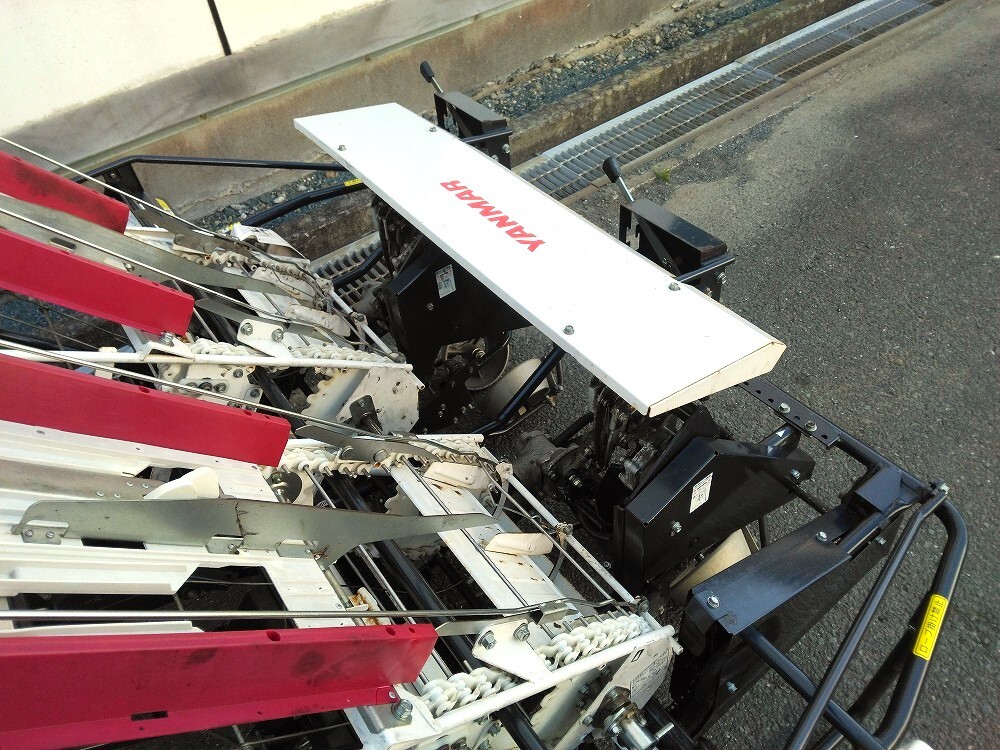 【H-2859】中古品 Yanmar / ヤンマー 乗用野菜移植機 PW20R 241時間 2条植 12.9馬力 キャベツ【引き取り限定・静岡県浜松市】_6