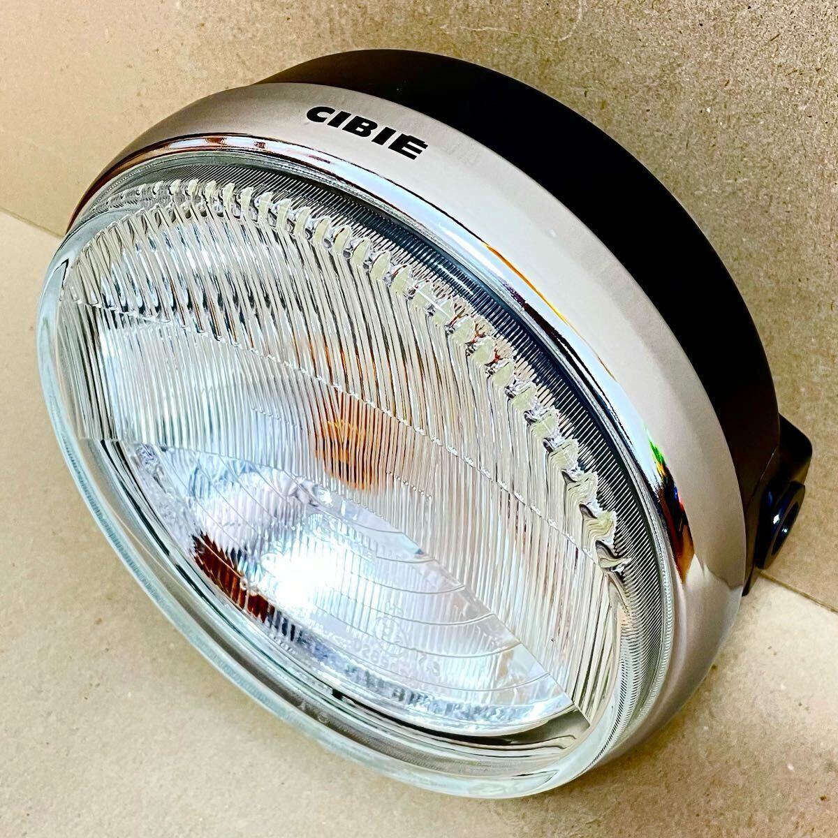 シビエ（CIBIE）旧車用4灯 145mm径ヘッドライト4点セット 当時物＋1つ