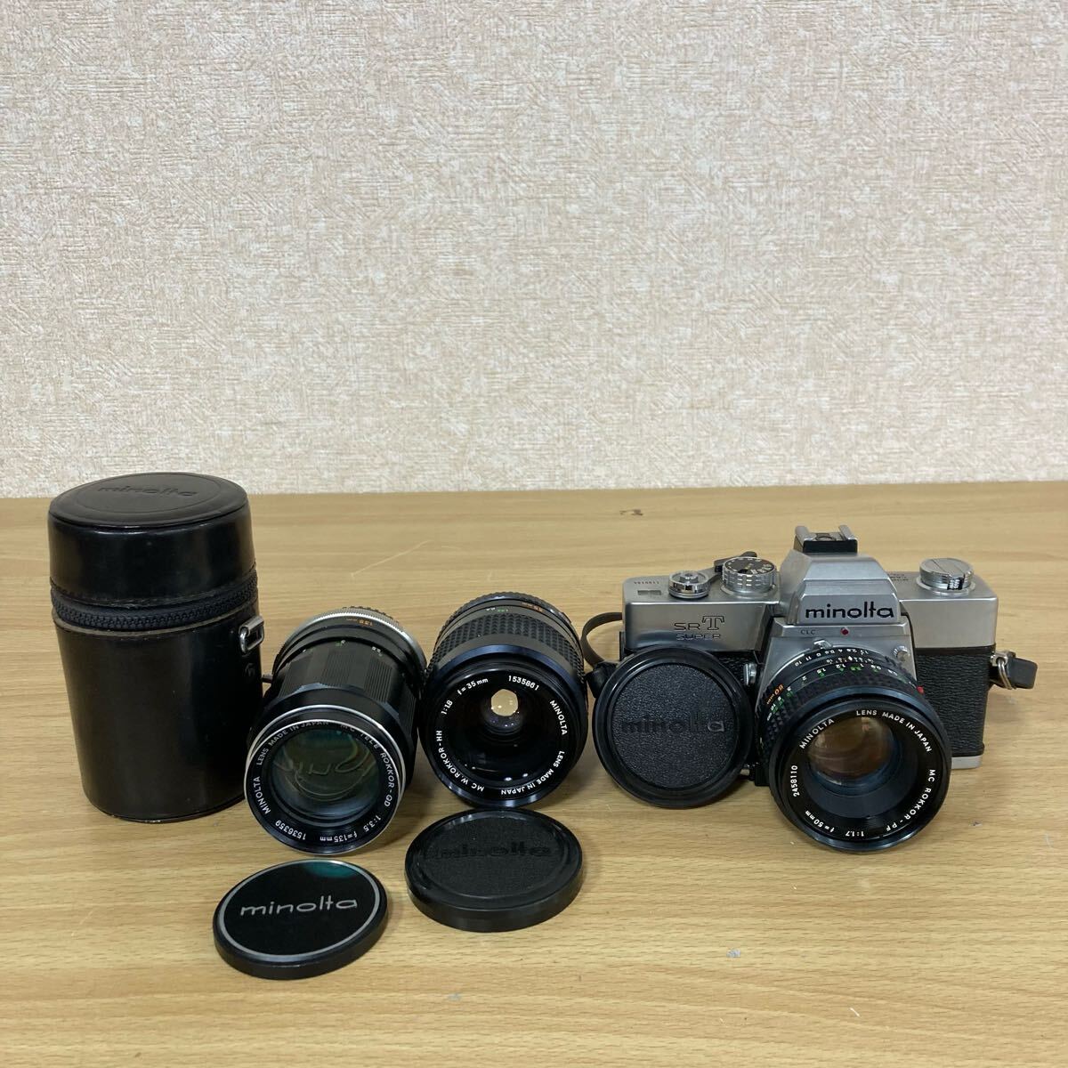 SUPER MINOLTA ミノルタ SR-T ジャンク・シャッター可ミノルタ