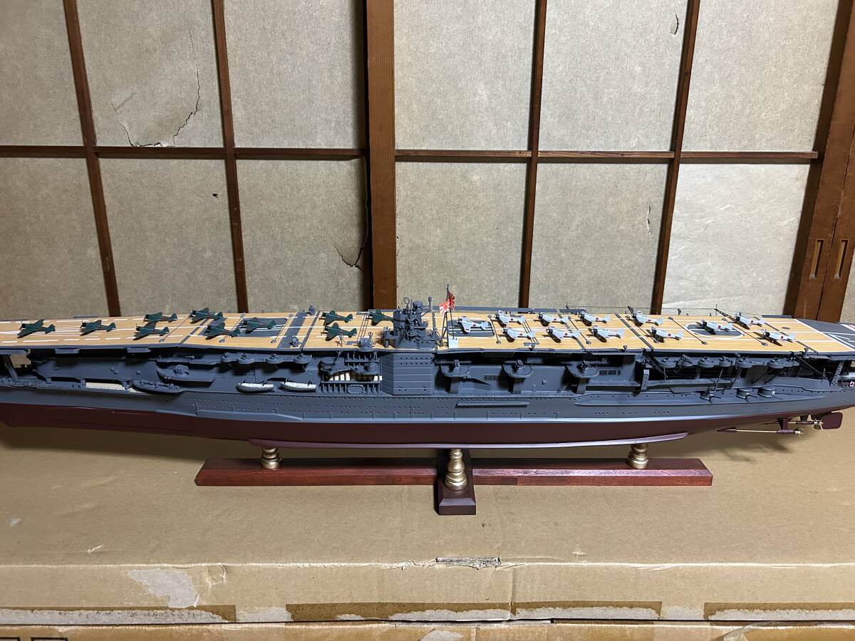 売切1円スタート！引き取り限定！！デアゴスティーニ　赤城　完成品_1