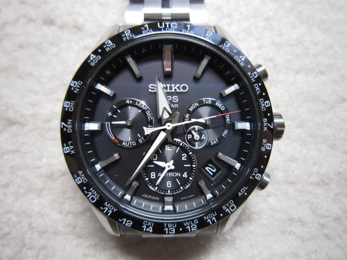 □□□【極美品】ASTRON アストロン SBXC003 5X53 GPS チタン 