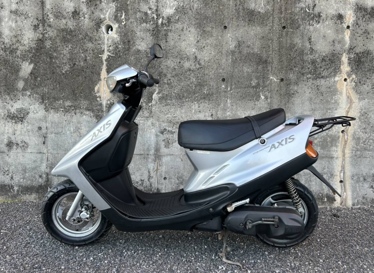 ヤマハ アクシス 90 3VR 後期 最終型 極上車 低走行 2500km ノーマル系
