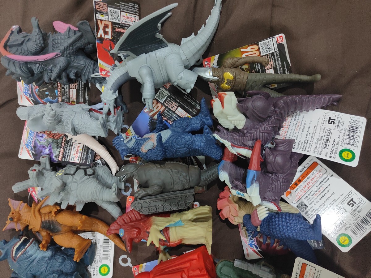 ウルトラ怪獣シリーズ 大量セット ウルトラマン 怪獣 ソフビ