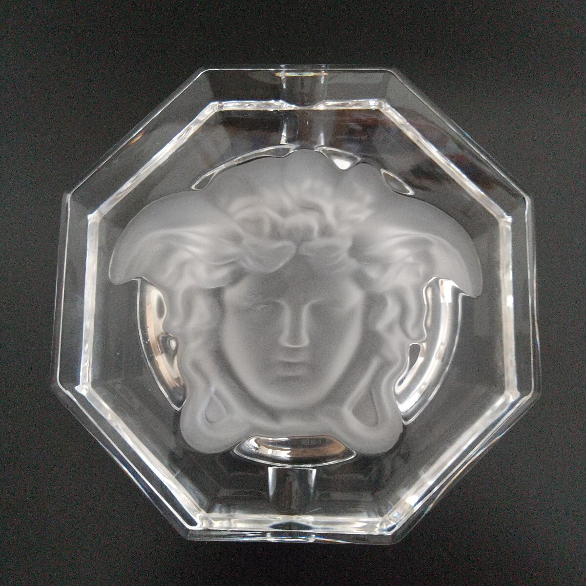 新品未使用】ヴェルサーチ 灰皿 アッシュトレイ メデューサ 白 VERSACE