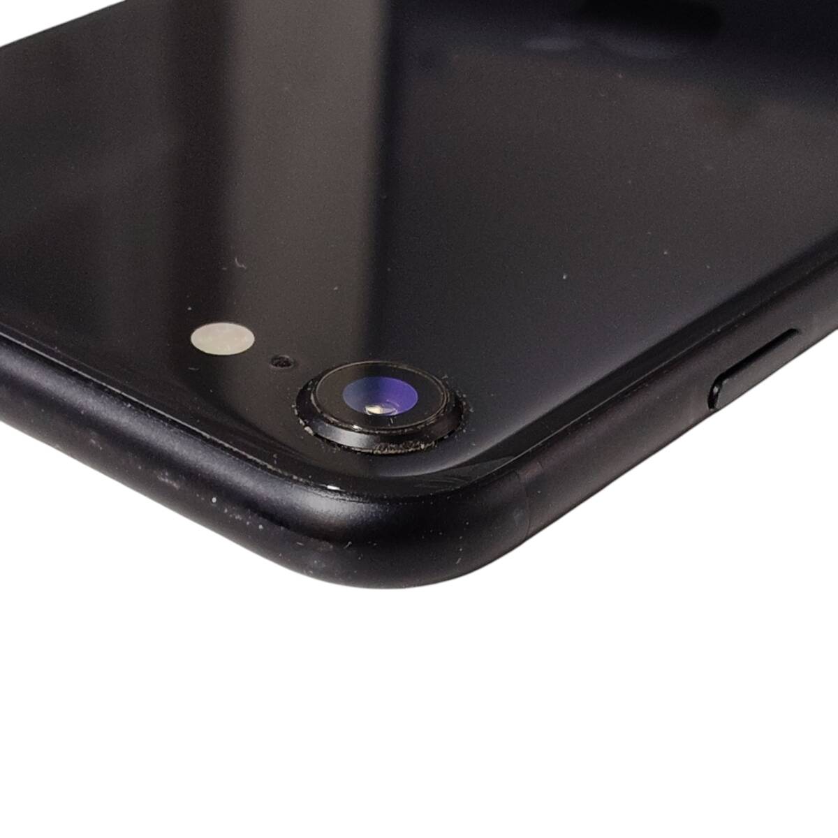 【中古品】 iPhone SE2 256gb SIMフリー 黒 バッテリー76％ 判定不明 初期化済み 本体のみ S82586RL_8