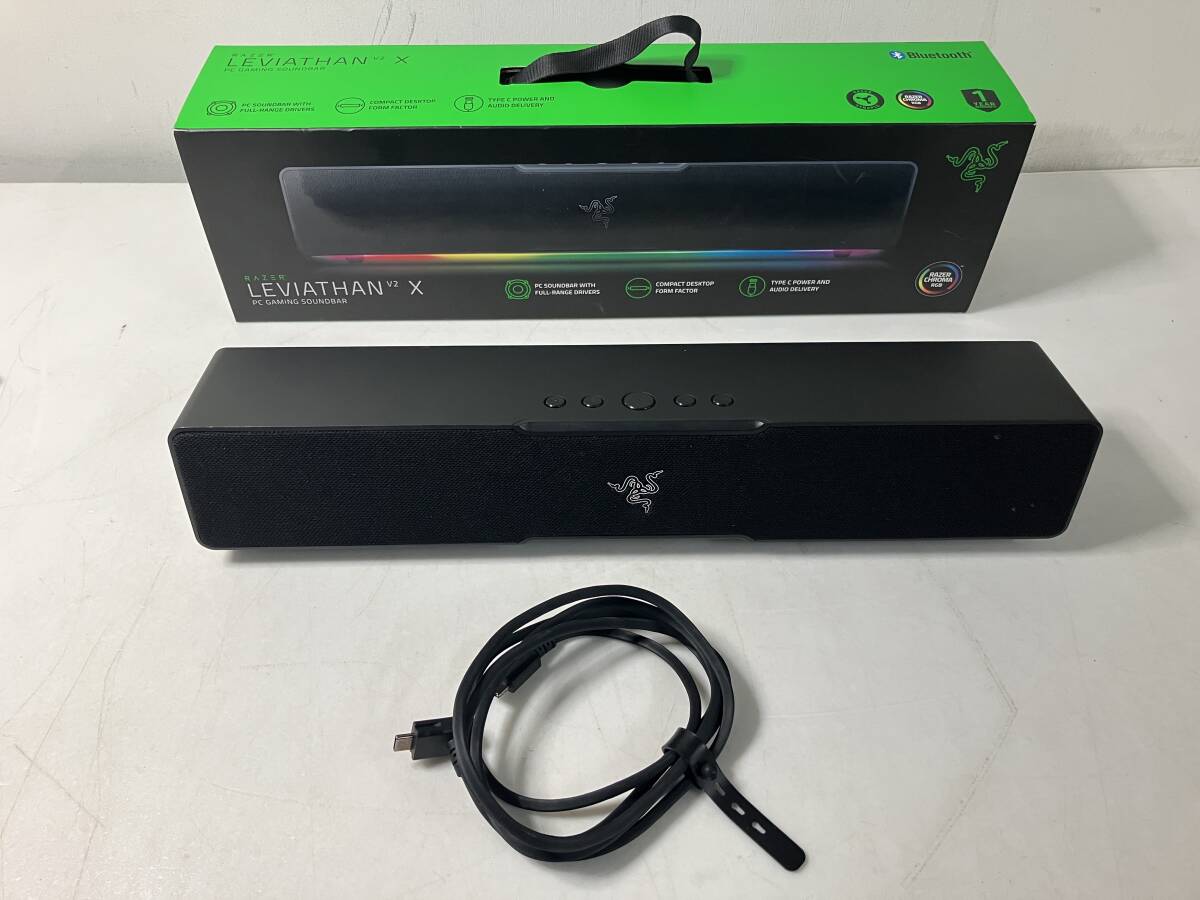☆ Razer レイザー LEVIATHAN V2 X RZ05-0428 ゲーミング サウンドバー